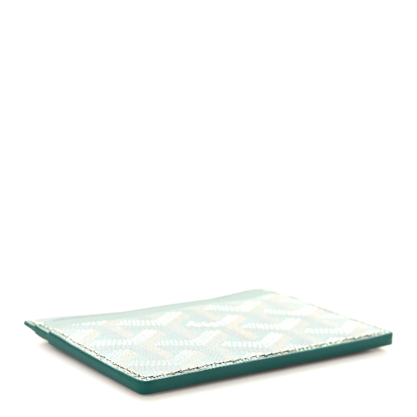 Goyardine Saint Sulpice Card Holder Green