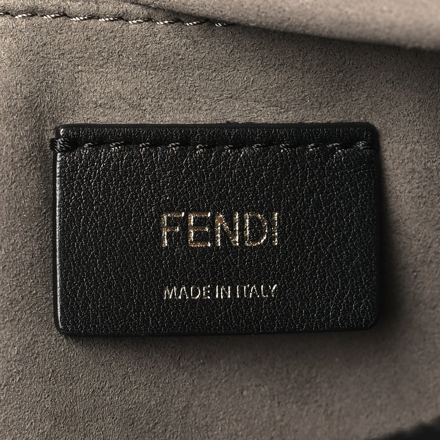 Vitello Century Opaco F is Fendi Camera Case Black