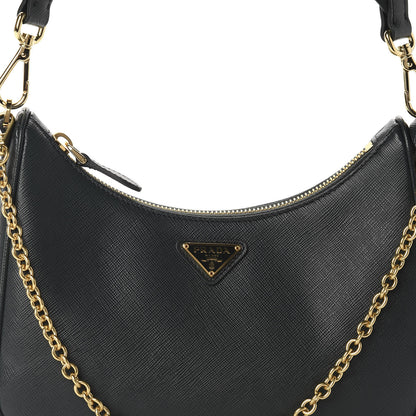 Prada Saffiano Lux Re-Edition 2005 Shoulder Bag Smeraldo 11 of 11