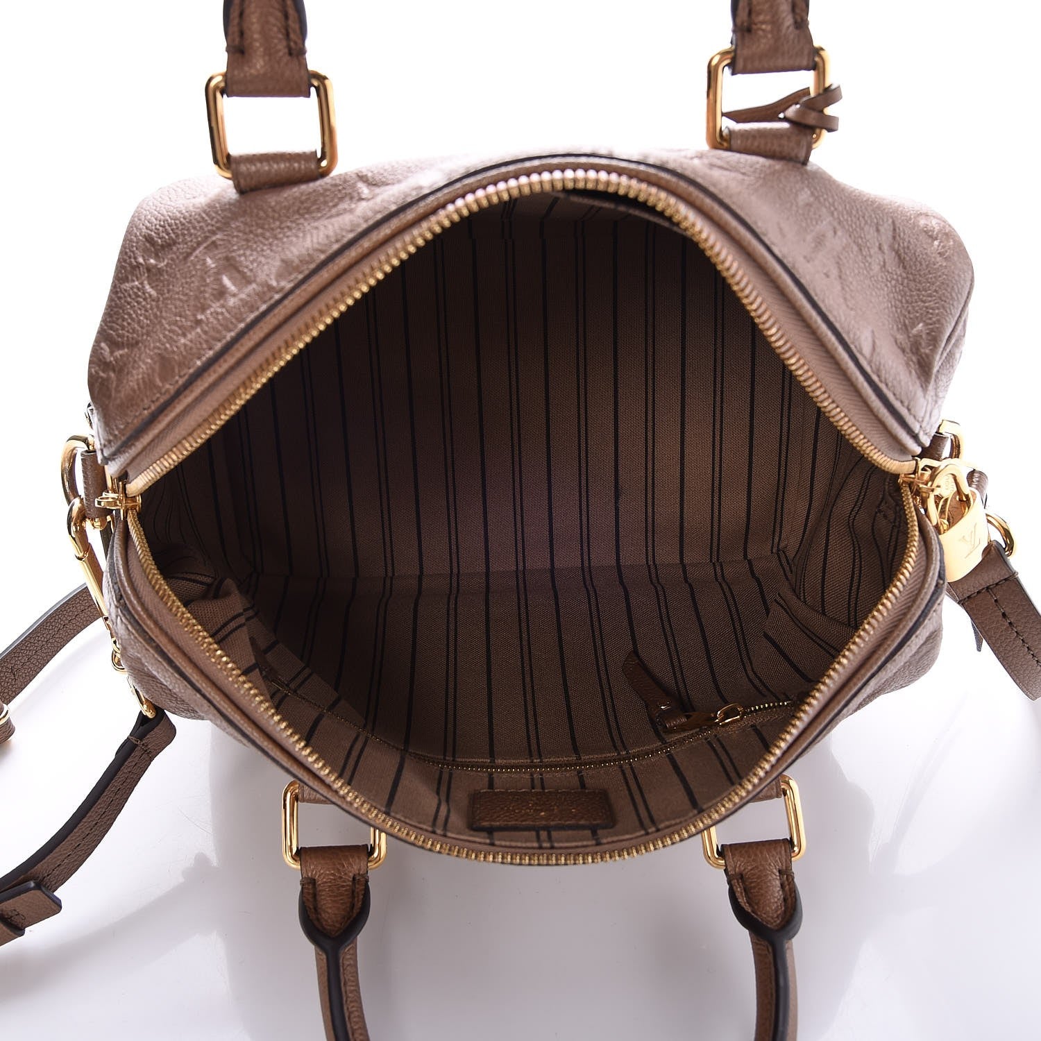 Louis Vuitton Empreinte Speedy Bandouliere 25 Bronze 6 of 8