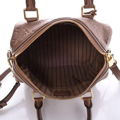 Louis Vuitton Empreinte Speedy Bandouliere 25 Bronze 6 of 8