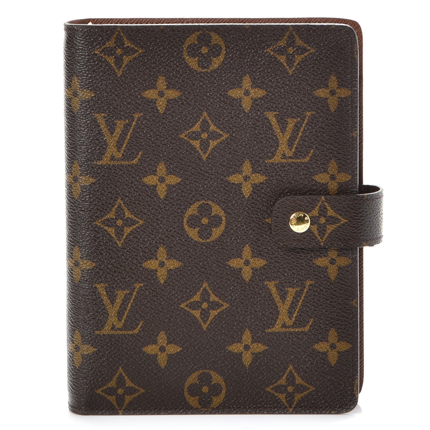 Monogram Medium Ring Agenda Cover