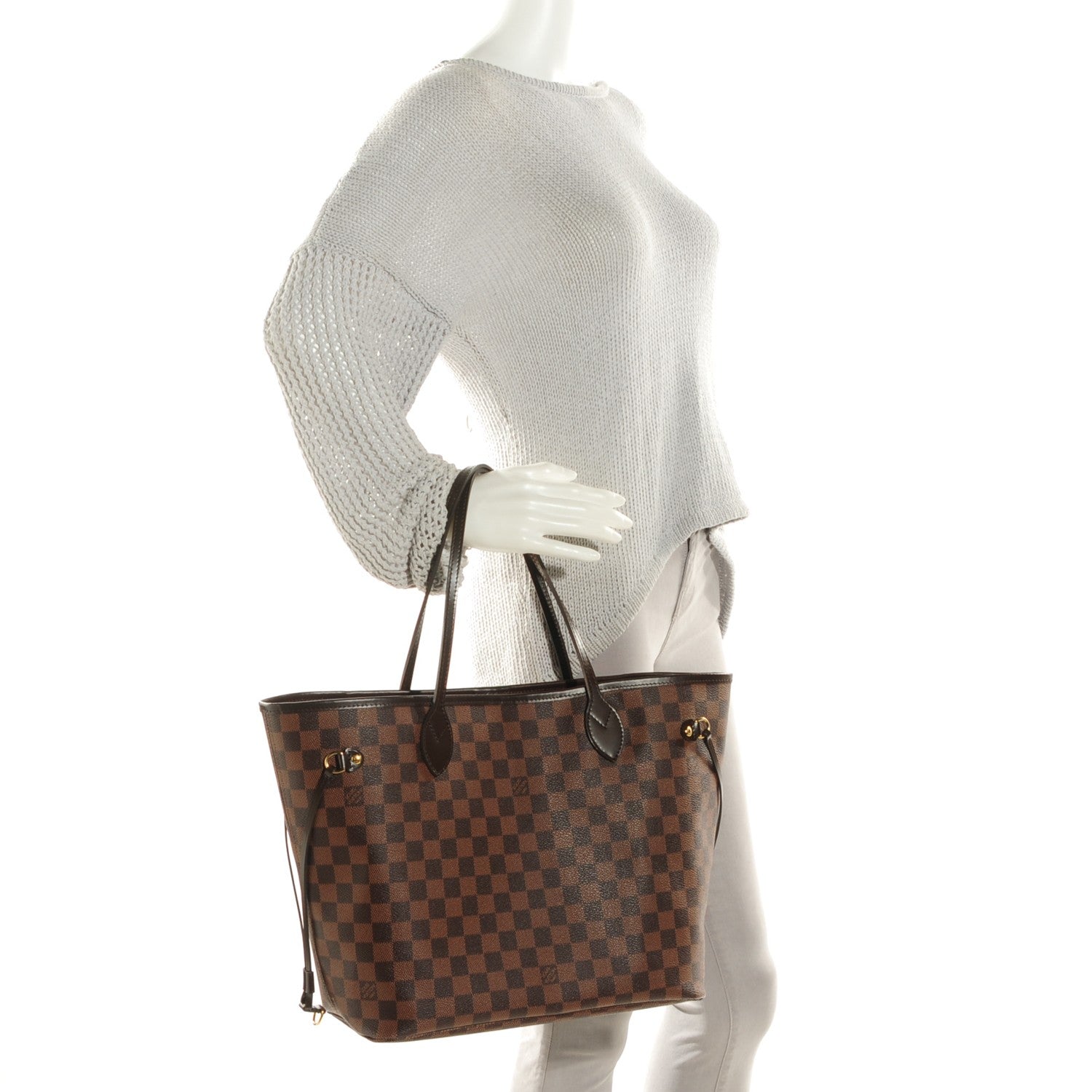 Louis Vuitton Damier Ebene Neo Neverfull MM 2 of 9