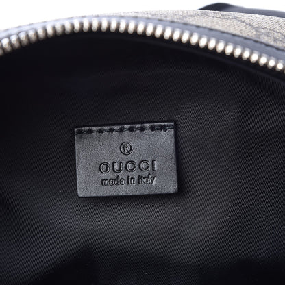 Gucci GG Supreme Monogram Web Dome Backpack Black 6 of 9
