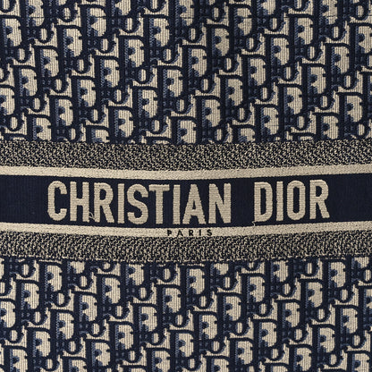 Christian Dior Oblique Large Book Tote Blue Multicolor 8 of 13
