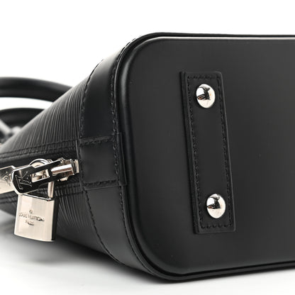 Louis Vuitton Epi Alma BB Black 8 of 10