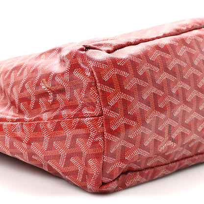 Goyard Goyardine Saint Louis PM Red 9 of 13