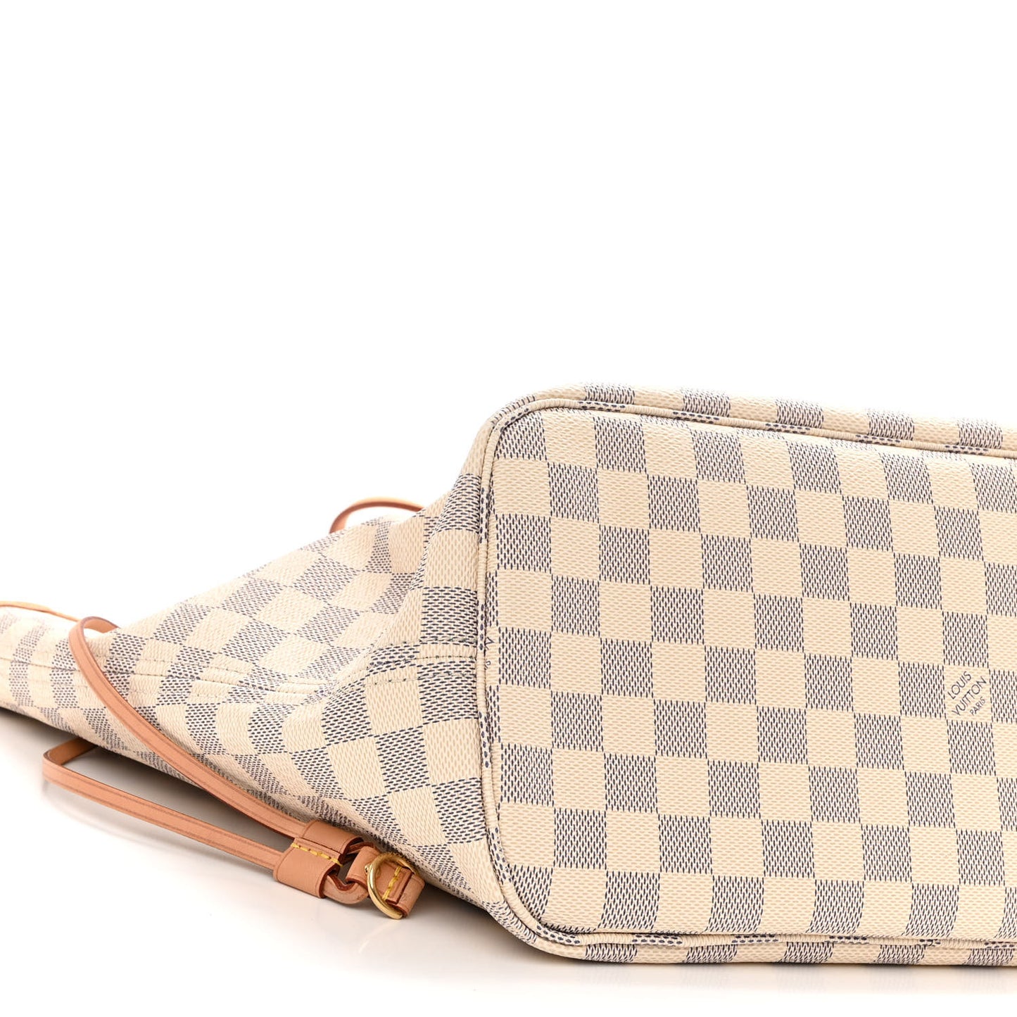 Damier Azur Neo Neverfull MM Rose Ballerine