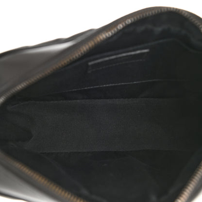 Saint Laurent Calfskin Matelasse Monogram Lou Camera Bag Asphalt 5 of 12