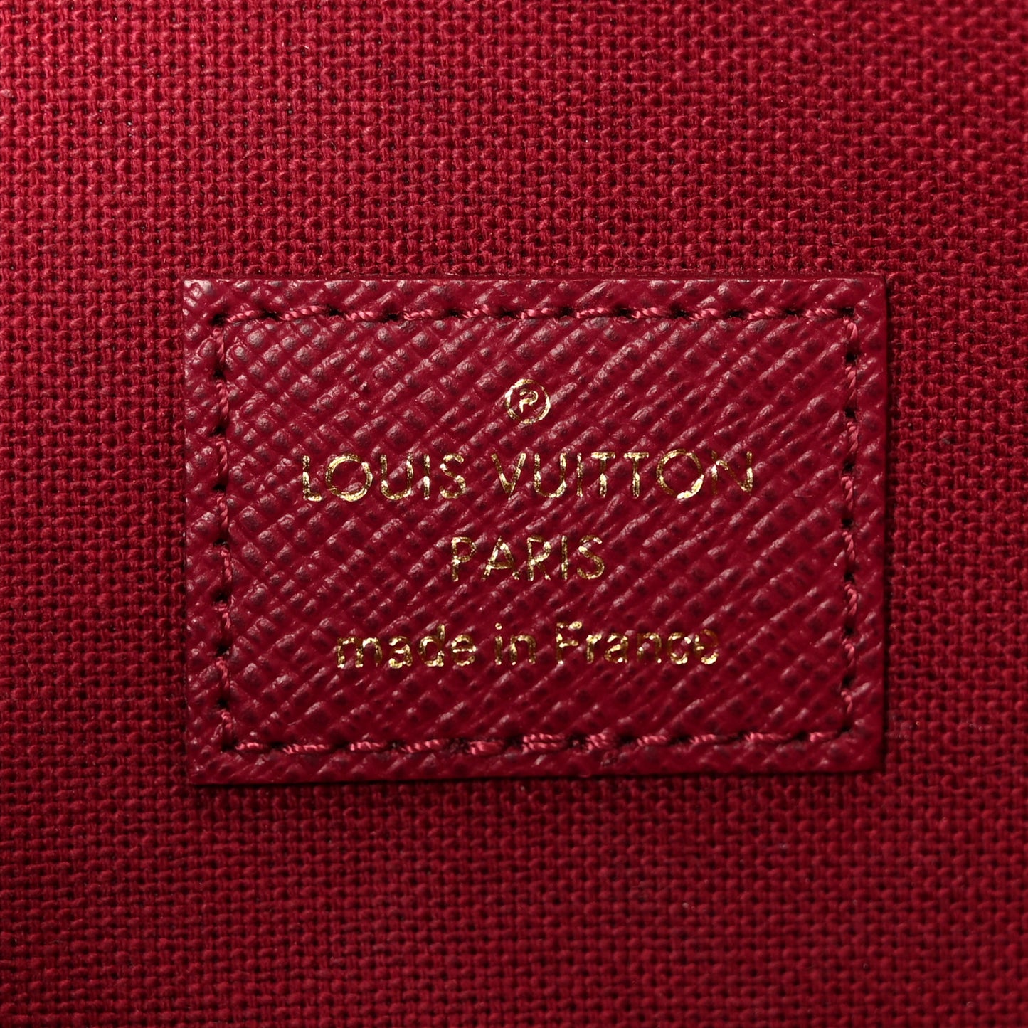 Monogram Pochette Felicie Chain Wallet Fuchsia