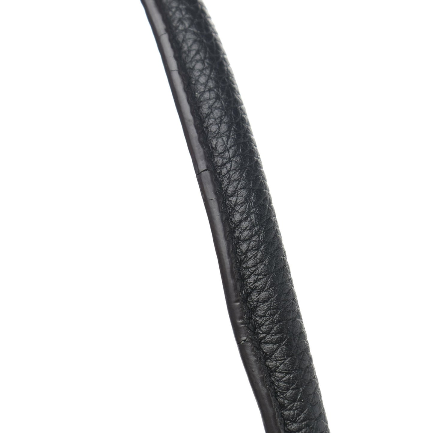 Drummed Calfskin Micro Luggage Black