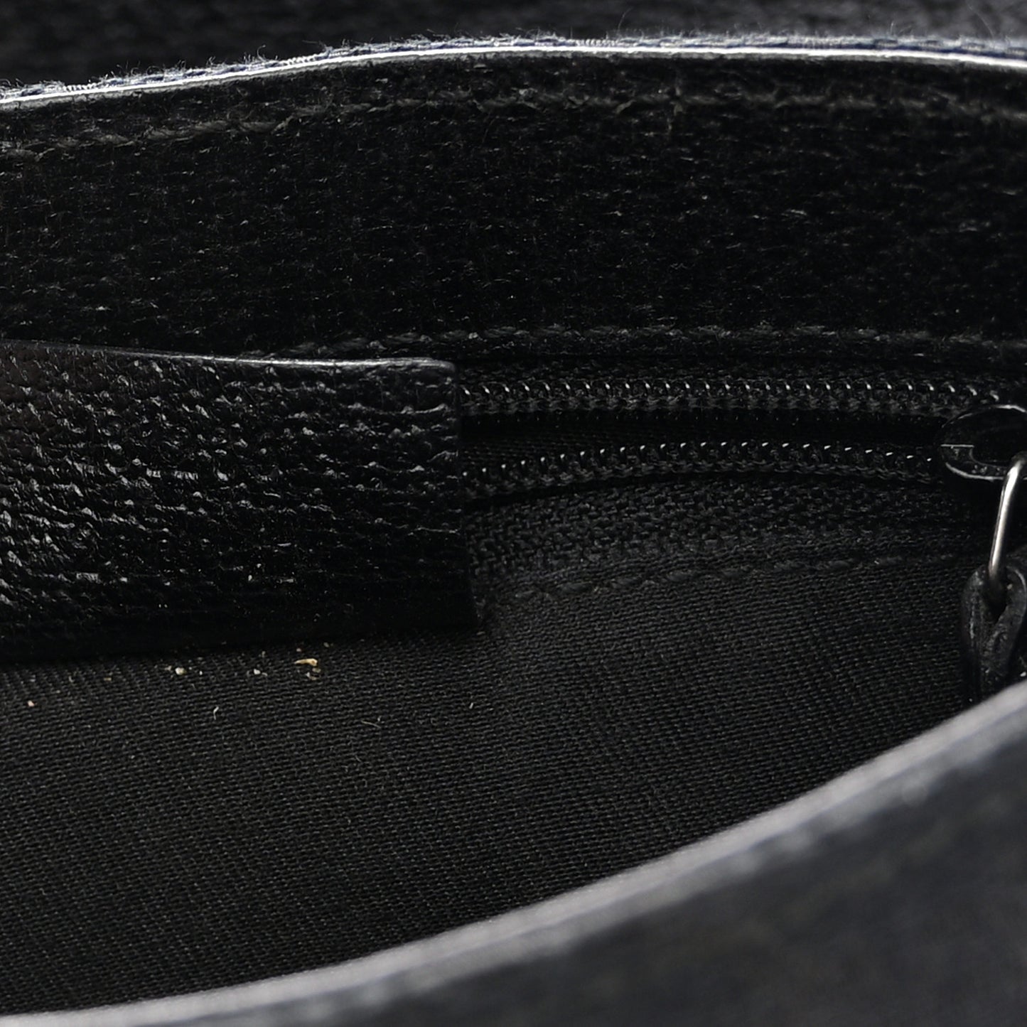GG Monogram Web Buckle Belt Bag Black