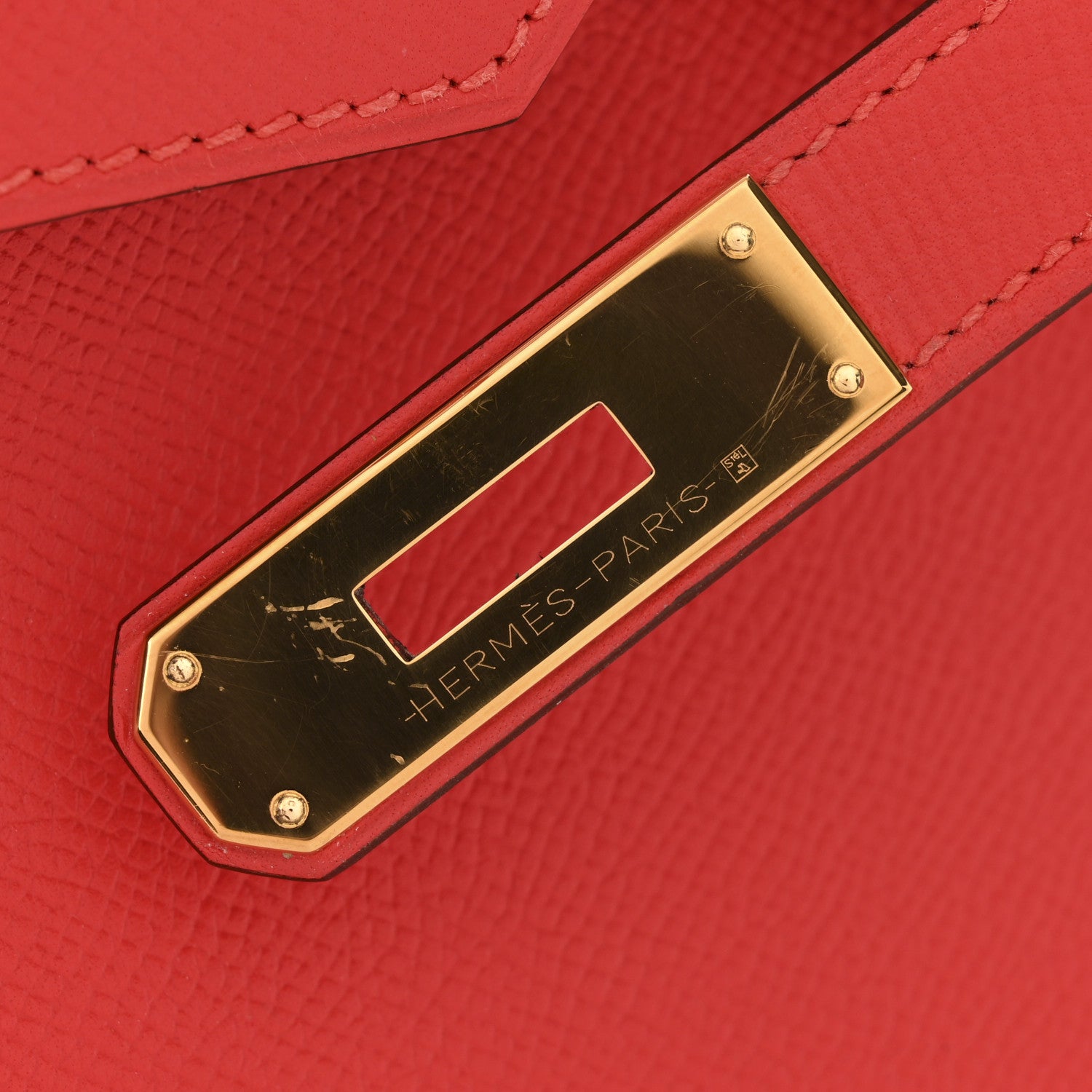 Hermes Epsom Birkin 35 Rouge Tomate 11 of 12
