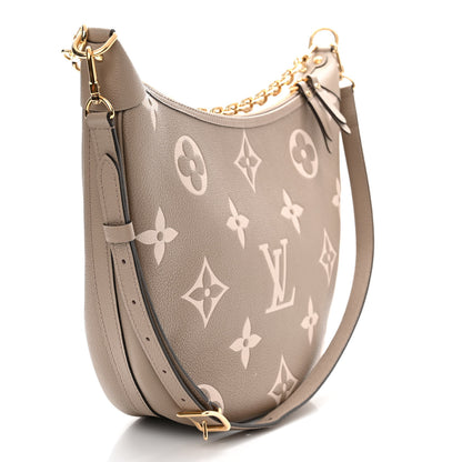 Louis Vuitton Empreinte Monogram Giant Loop Hobo Dove Gray Cream 4 of 10