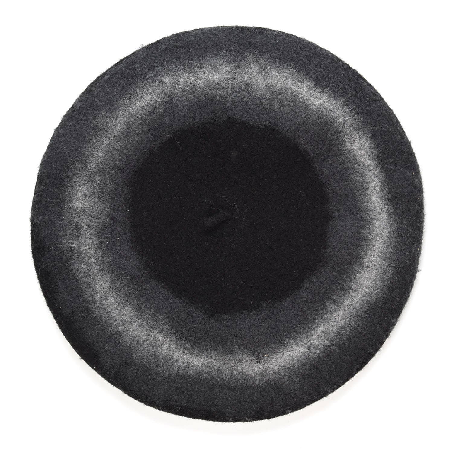 Christian Dior Rabbit Felt DiorArty Beret Black Grey 4 of 6