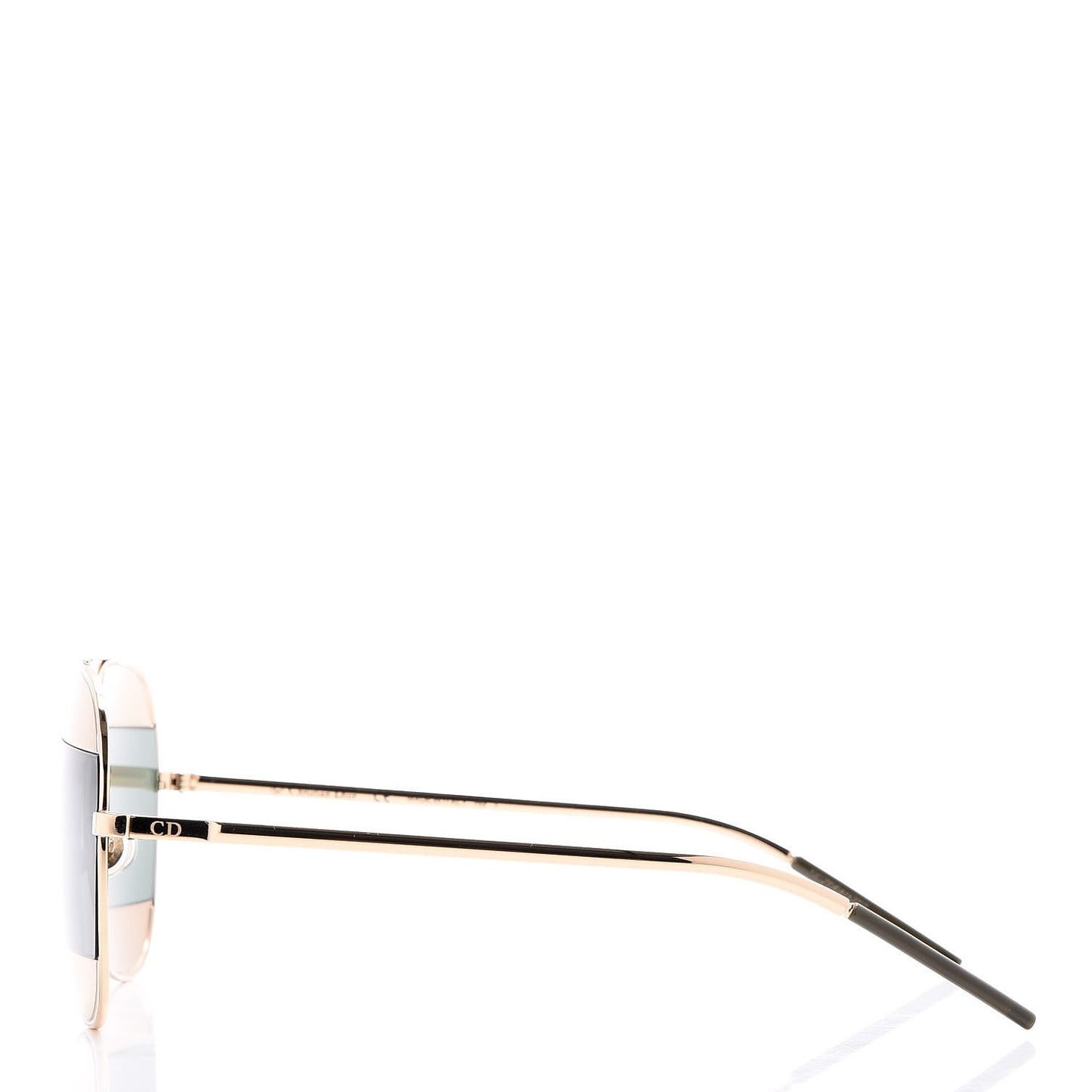 Split 1 Aviator Sunglasses Gold