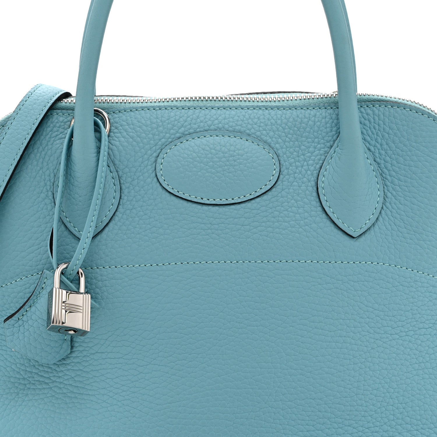 Hermes Taurillon Clemence Bolide 31 Bleu Atoll 1891886 – FASHIONPHILE