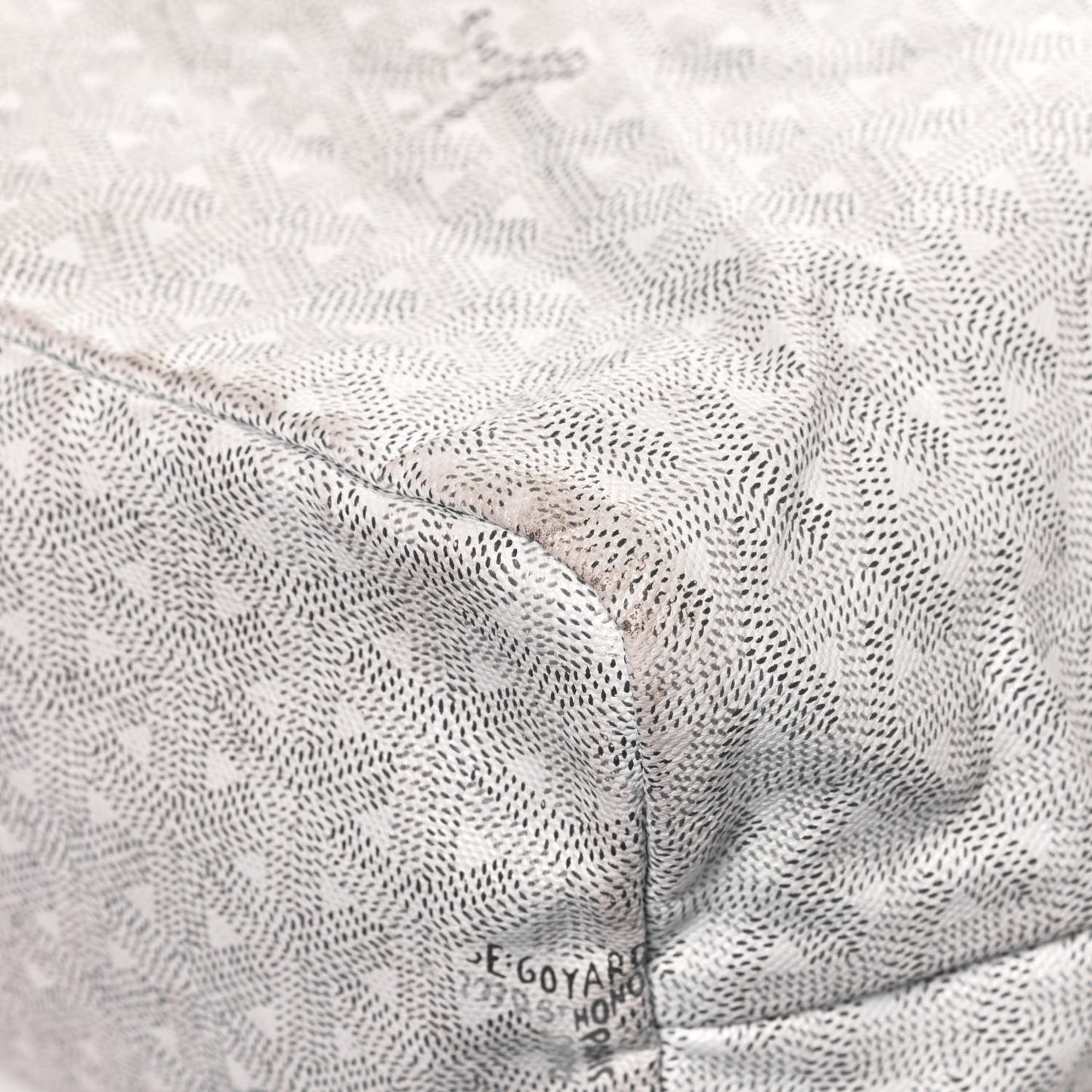 Goyardine Saint Louis PM White