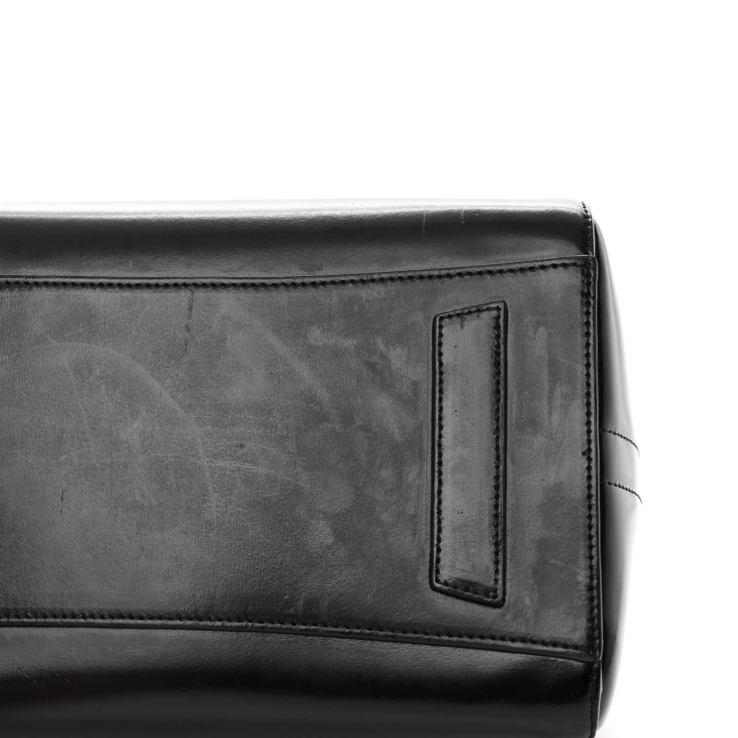 Shiny Lord Calfskin Medium Antigona Black