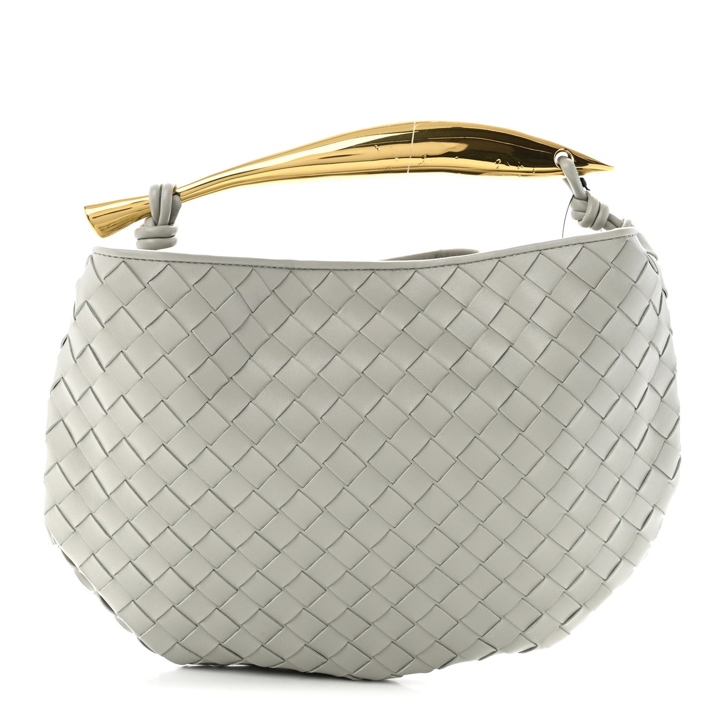 Nappa Intrecciato Sardine Bag Agate Grey