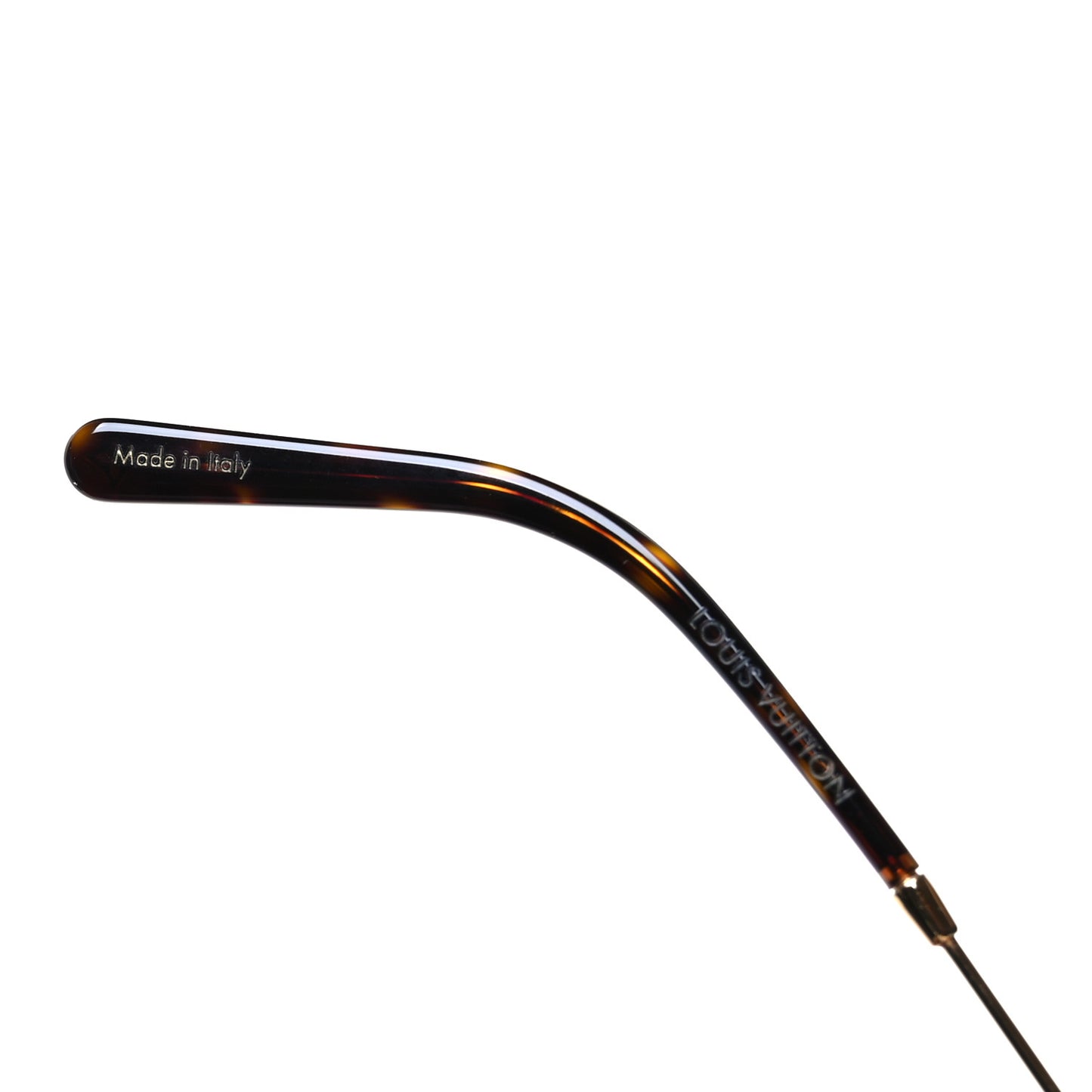 Metal The LV Pilot Sunglasses Z1620U Gradient Brown Monogram