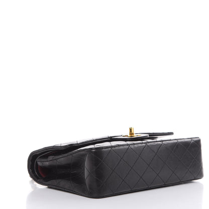 Chanel Lambskin Quilted Medium Double Flap Black 4 of 15