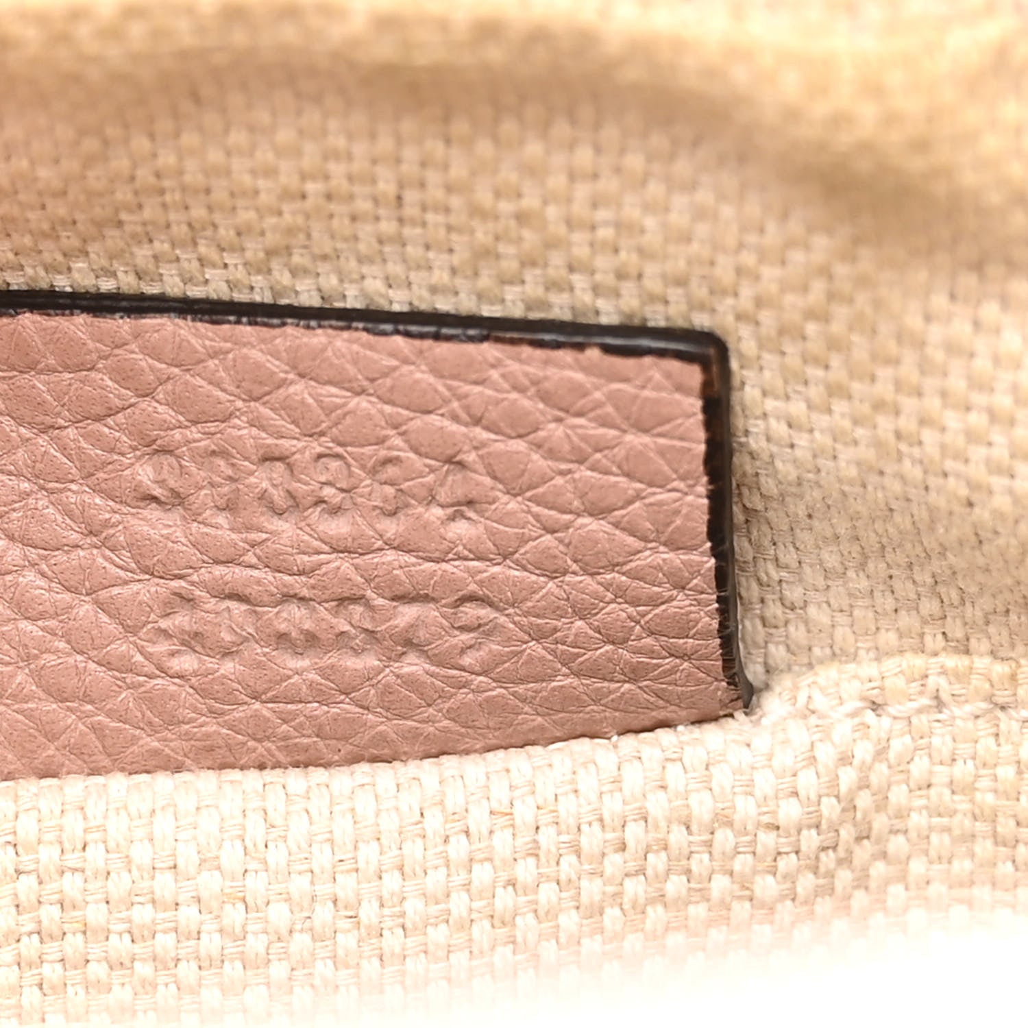 Gucci Pebbled Calfskin Small Soho Disco Bag Camelia 7 of 13