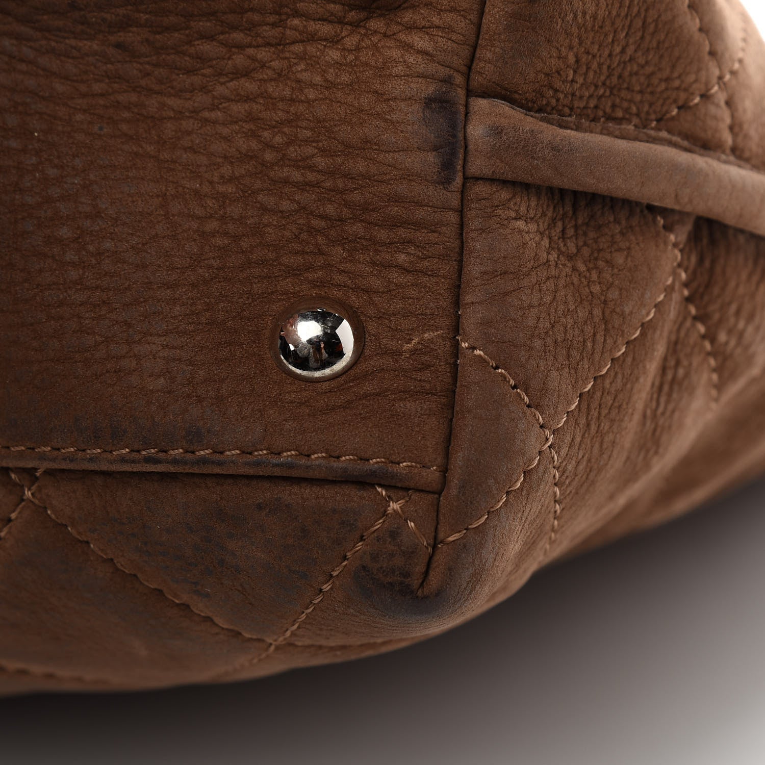 Chanel Nubuck Hobo Light Brown 13 of 13