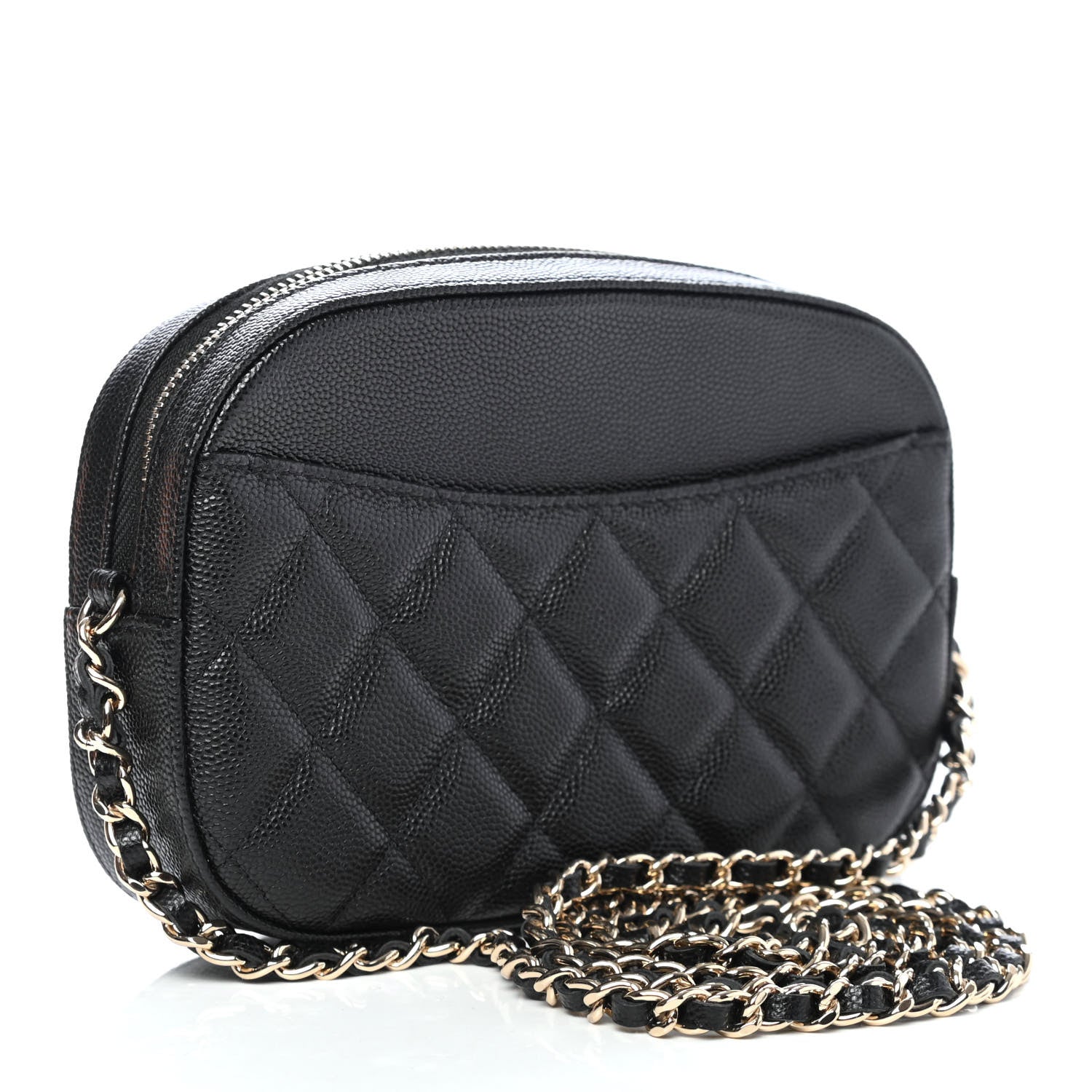 Chanel Caviar Quilted Vanity With Chain Black 2 of 4