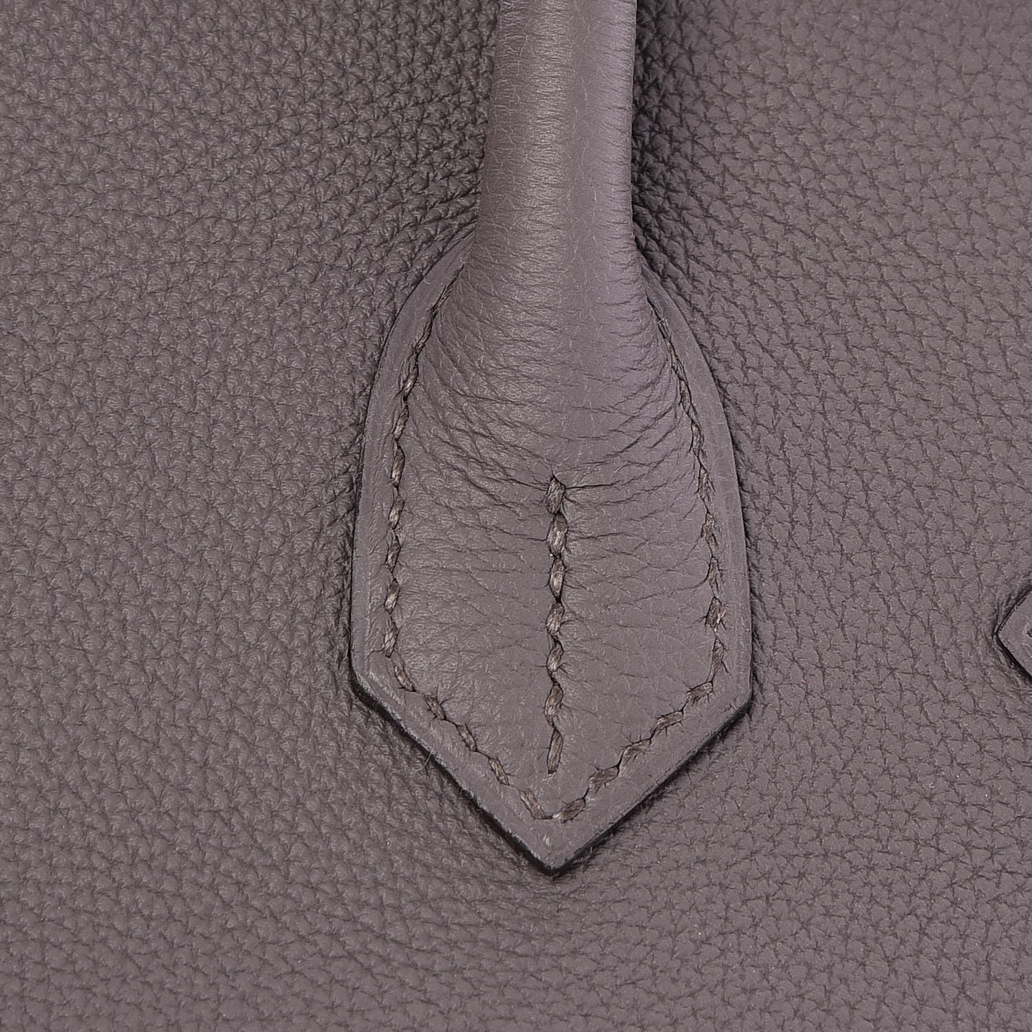 Hermes Togo Birkin 30 Etain 29 of 34