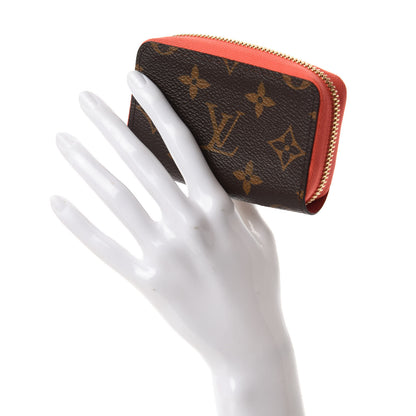Louis Vuitton Monogram Zippy Multicartes Corail 2 of 8