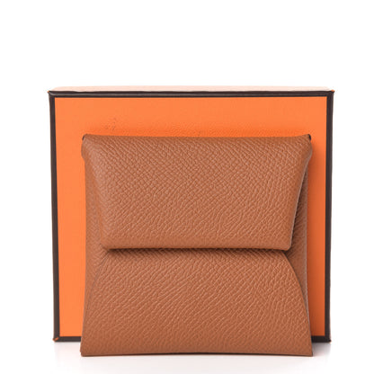 Hermes Epsom Bastia Coin Purse Gold 8 of 8