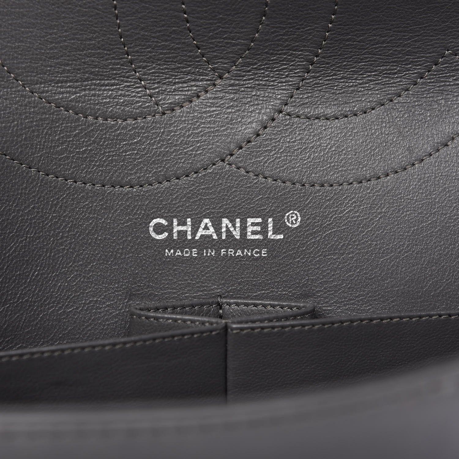Chanel Aged Calfskin Quilted 2.55 Reissue 227 Flap Grey 8 of 11