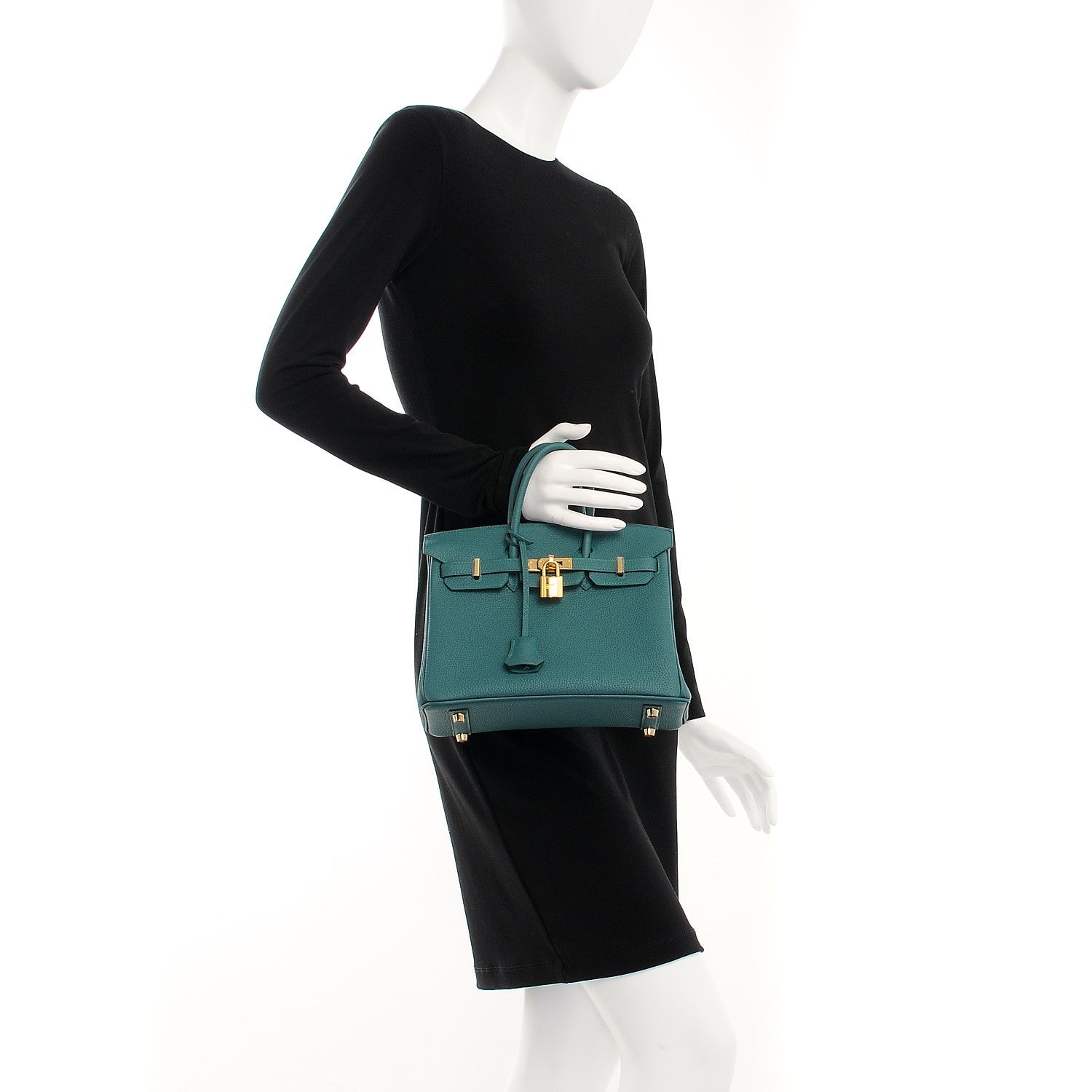 Hermes Togo Birkin 25 Malachite 2 of 26