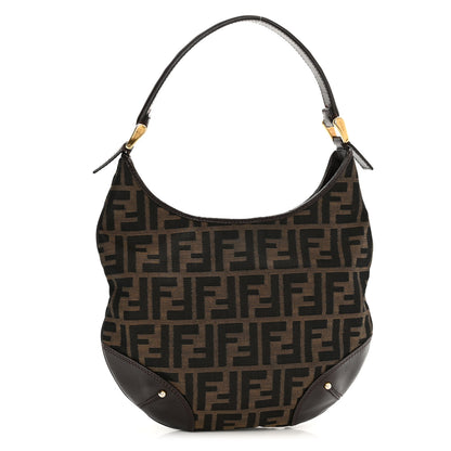 Fendi Zucca Hobo Tobacco 1 of 10
