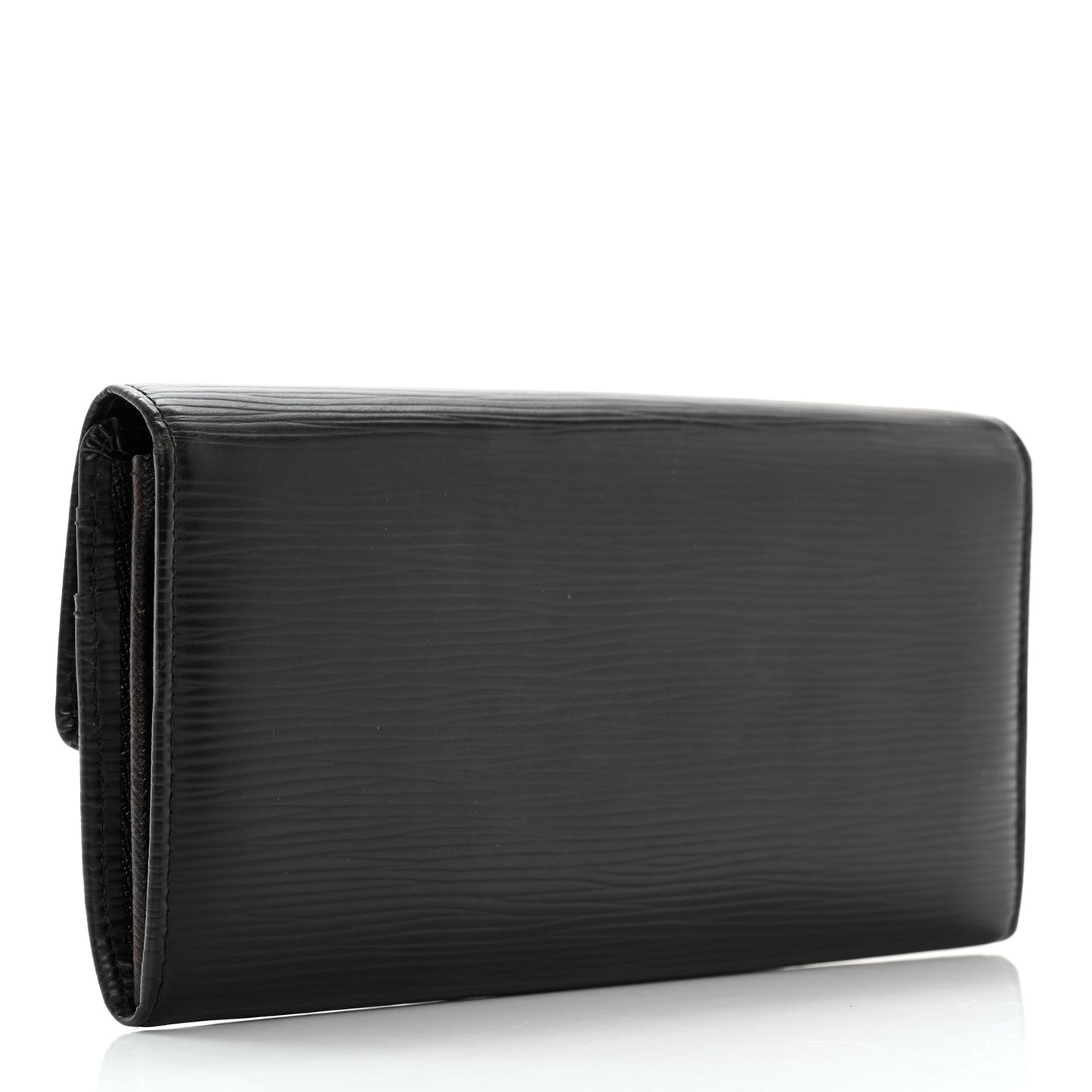 Epi Porte Tresor International Wallet Black