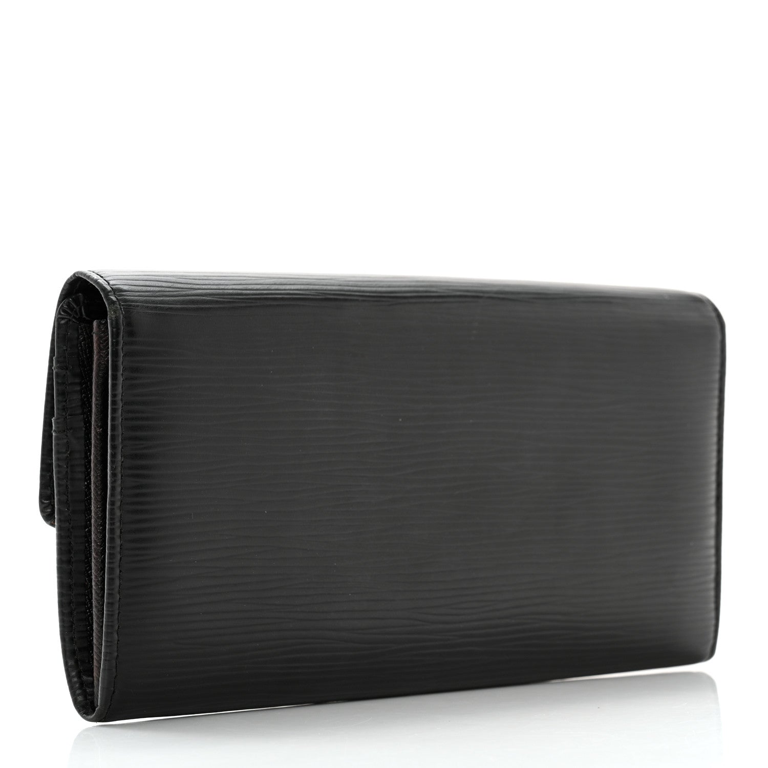Louis Vuitton Epi Porte Tresor International Wallet Black 3 of 10