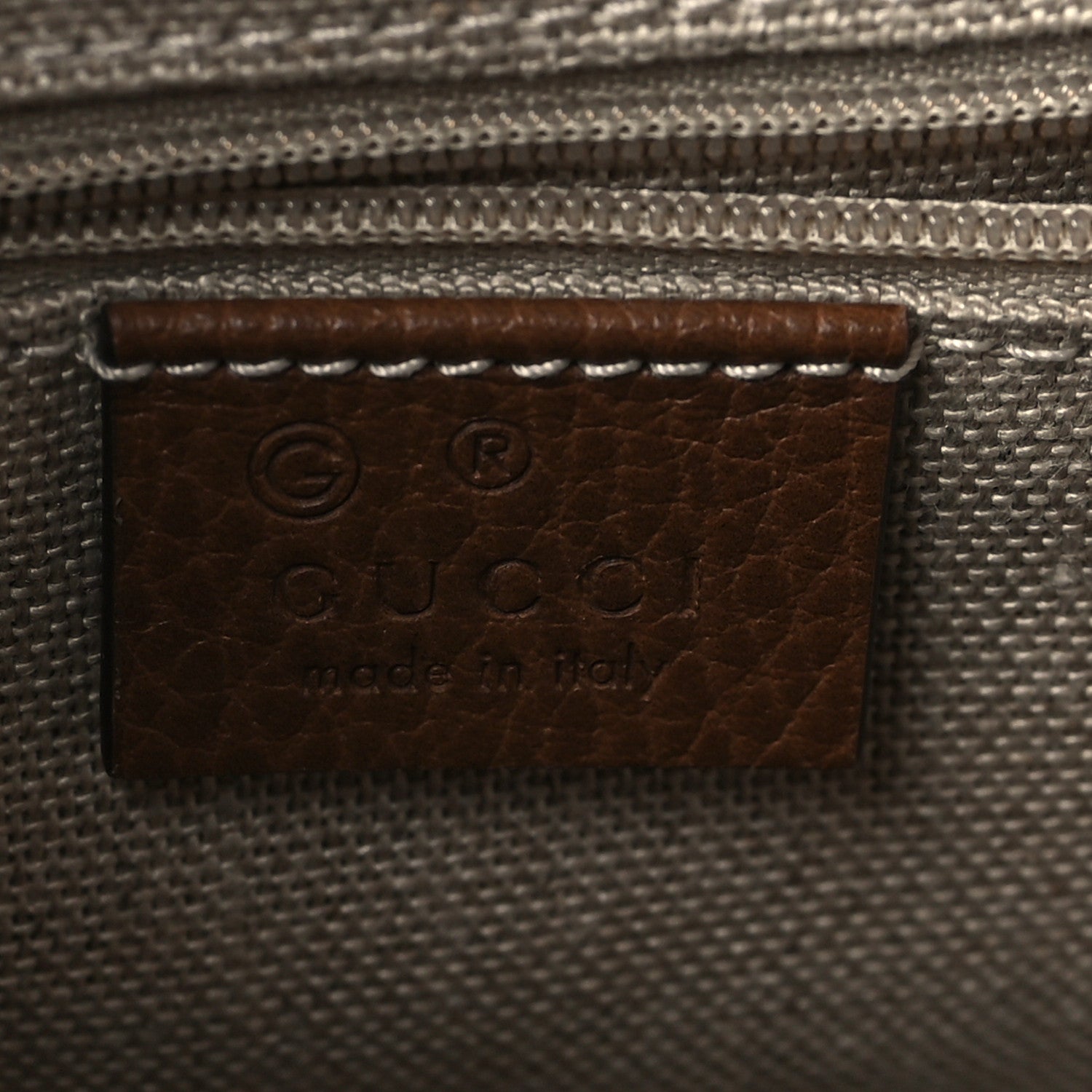 Gucci Monogram Small Bree Tote Beige Tabacco 6 of 9