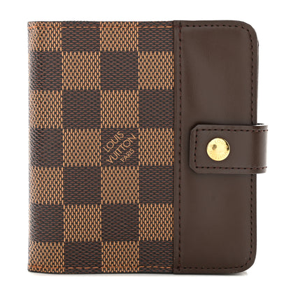 Louis Vuitton Damier Ebene Zippe Zipped Compact Wallet 1 of 9