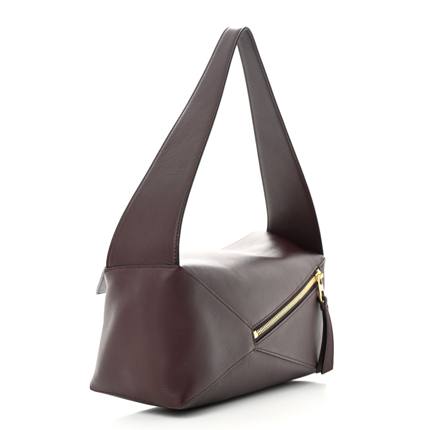 Loewe Calfskin Puzzle Hobo Prune 3 of 17