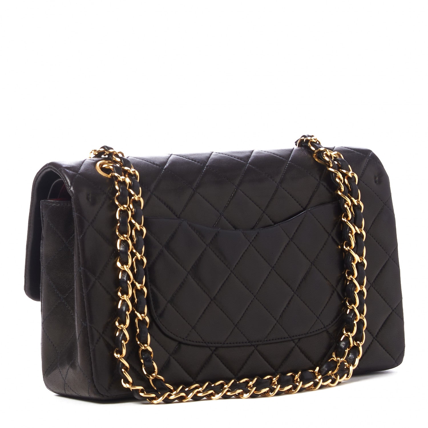 Chanel Lambskin Quilted Medium Double Flap Brown 2 of 10