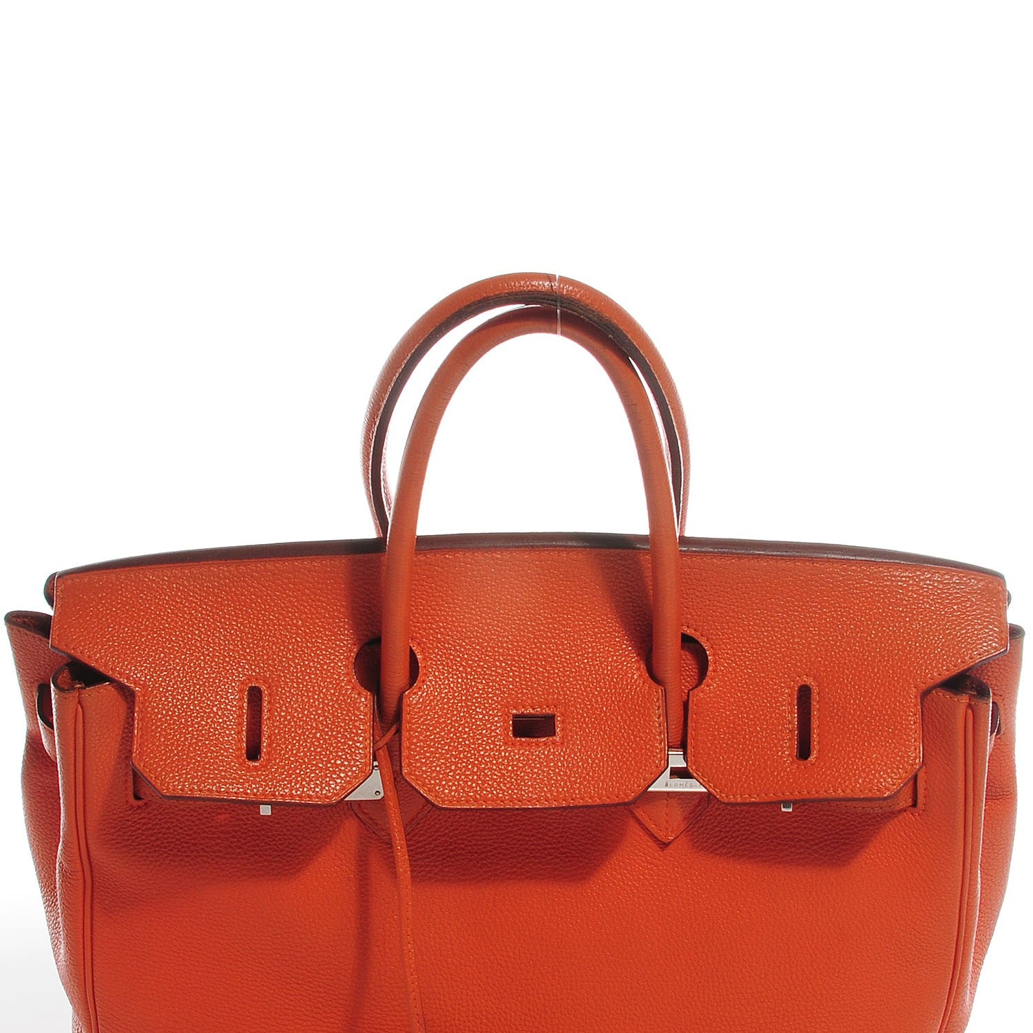 Hermes Togo Birkin 35 Orange 14 of 27