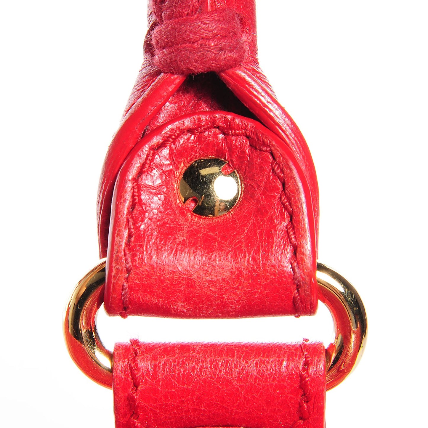 Agneau Giant 12 Gold Hardware Velo Rouge Cardinal