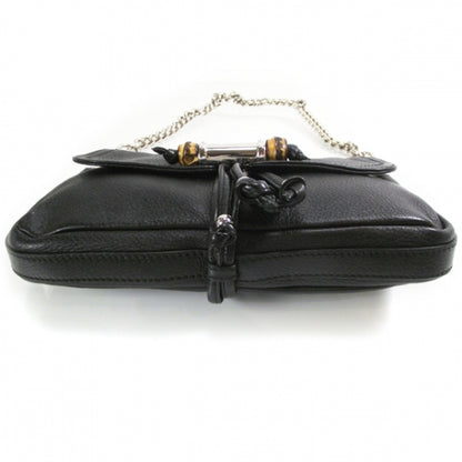 Gucci Leather Bamboo Croisette Evening Bag 4 of 10