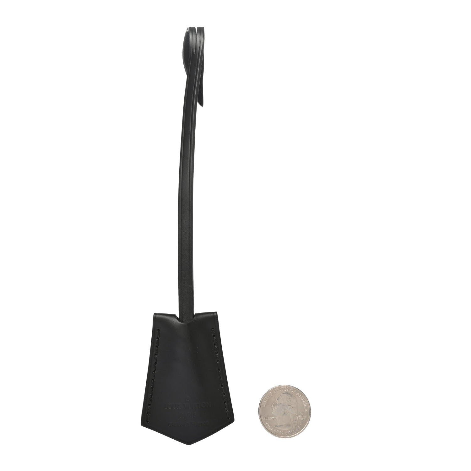 Louis Vuitton Calfskin Clochette Key Bell Holder Black 2 of 4