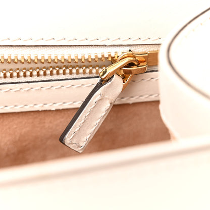 Gucci Calfskin Small Sylvie Shoulder Bag Off White 12 of 14