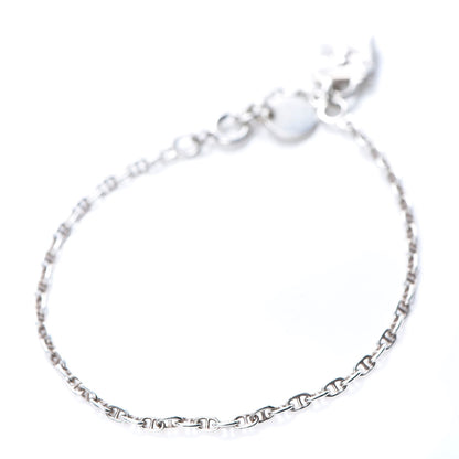 Hermes Sterling Silver Mini Birkin Amulette Bracelet ST 3 of 6
