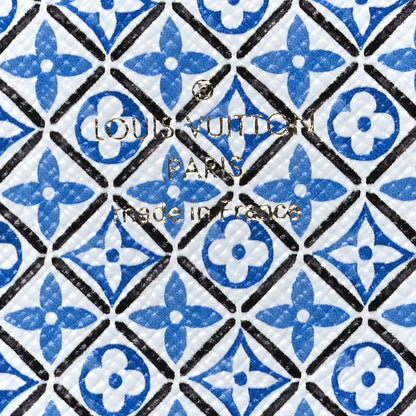 Louis Vuitton Monogram Giant By The Pool Kirigami Pochette Set Blue Rose Beige 9 of 9