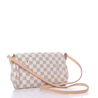 Louis Vuitton Damier Azur Favorite MM 3 of 13
