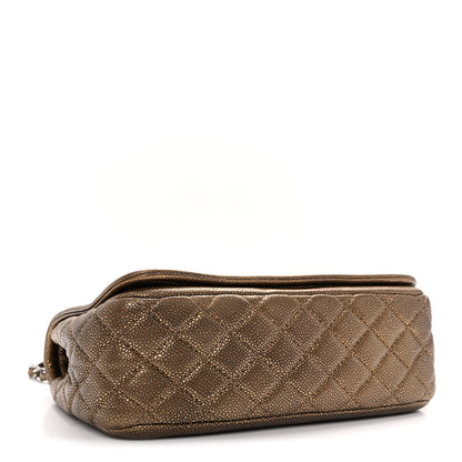 Chanel Metallic Caviar Medium Timeless CC Flap Bronze 4 of 10